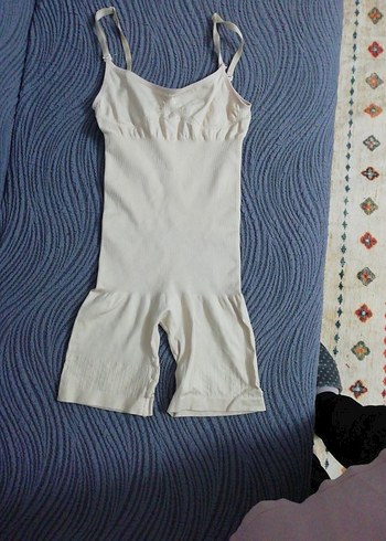 Beyaz İnce Askılı Hemşirelik Korsesi - Görsel 5