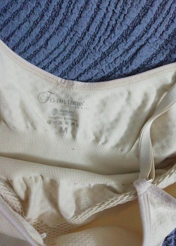 Beyaz İnce Askılı Hemşirelik Korsesi - Görsel 2