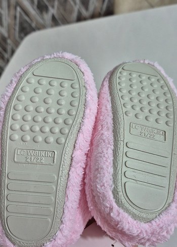 Kız Çocuk Pembe Kürklü Ev Terliği - Görsel 6