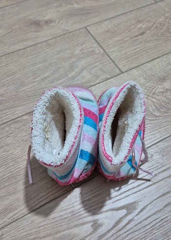 Kızlar için Çok Renkli Bohem Sıcak Ev Terliği - Görsel 5