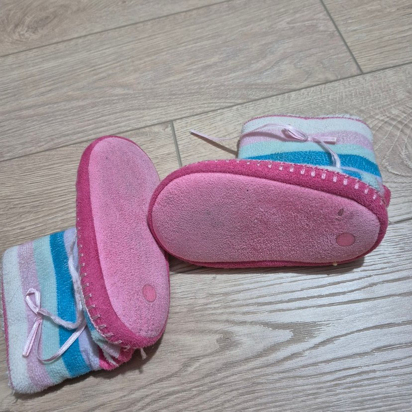 Kızlar için Çok Renkli Bohem Sıcak Ev Terliği - Görsel 4