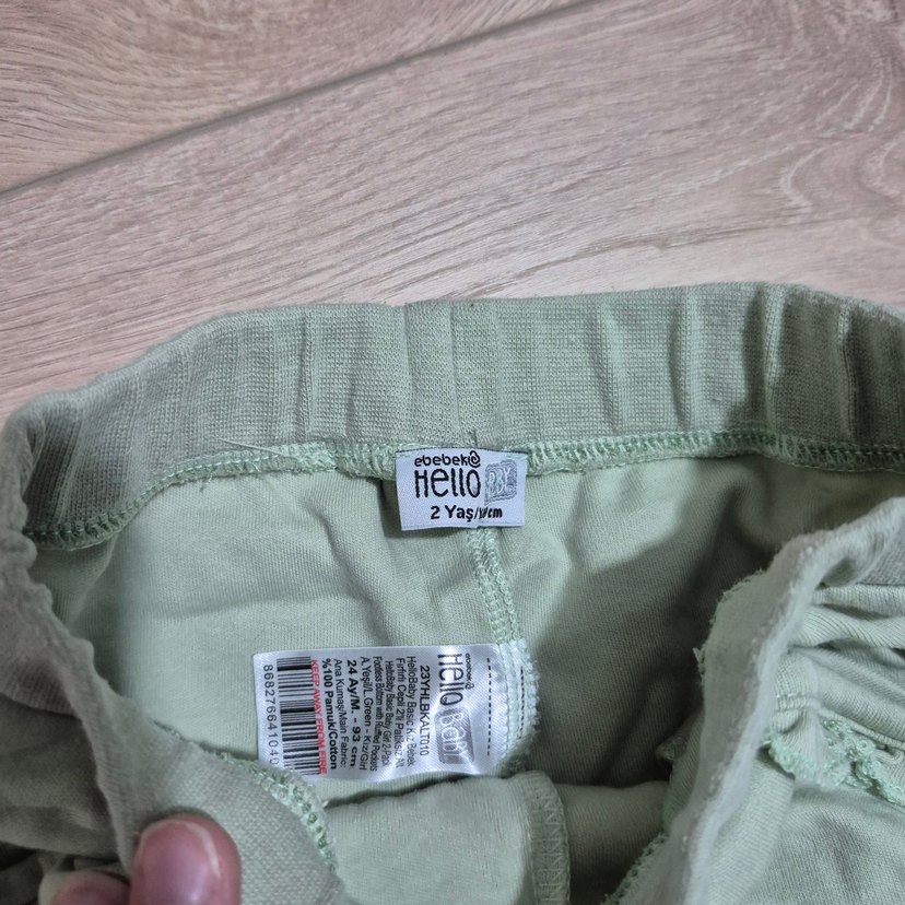 Pamuklu Bol Kesim Pantolon - Görsel 3