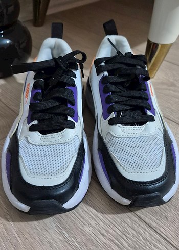 Puma Kadın Mor Platform Spor Ayakkabı - Görsel 2