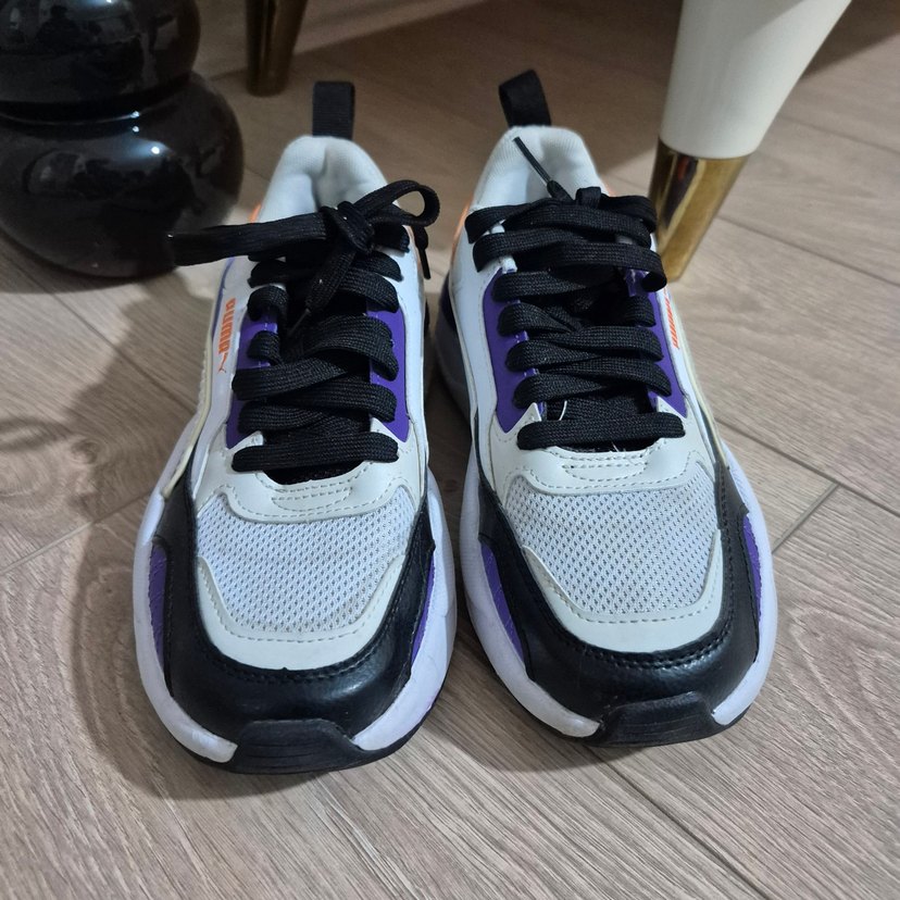 Puma Kadın Mor Platform Spor Ayakkabı - Görsel 2