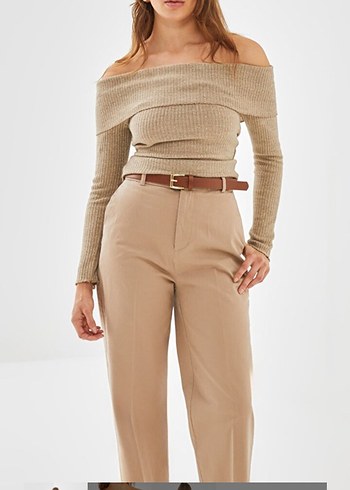 Madonna yaka triko kazak - Görsel 2