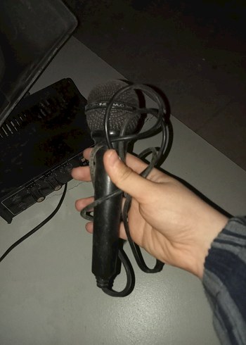 Siyah Mikrofonlu Hoparlör Siren - Görsel 4