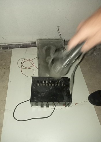 Siyah Mikrofonlu Hoparlör Siren - Görsel 11