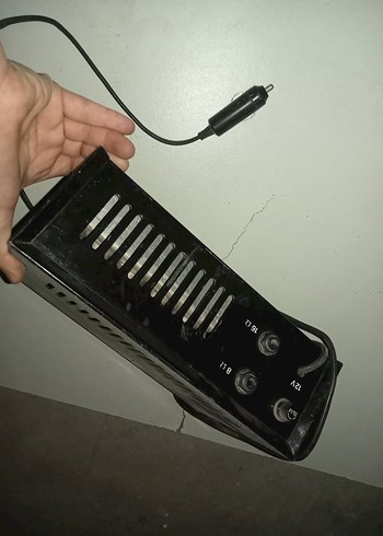 Siyah Mikrofonlu Hoparlör Siren - Görsel 7