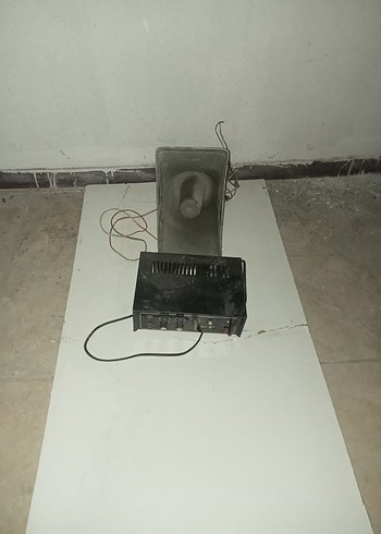 Siyah Mikrofonlu Hoparlör Siren - Görsel 10