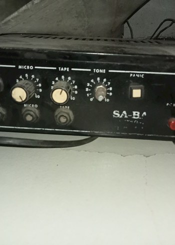 Siyah Mikrofonlu Hoparlör Siren - Görsel 5