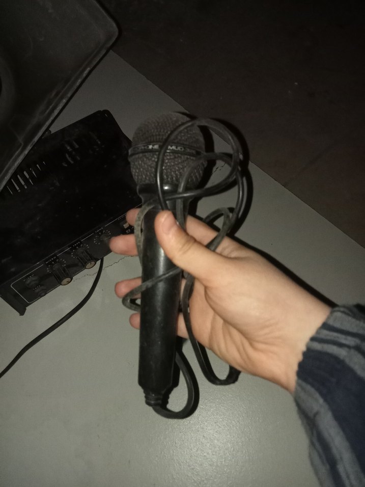 Siyah Mikrofonlu Hoparlör Siren - Görsel 4