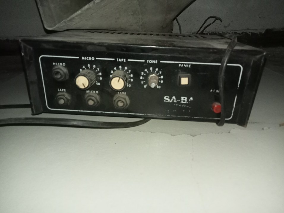 Siyah Mikrofonlu Hoparlör Siren - Görsel 5