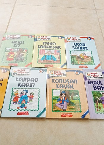 Neşeli Palyaço'dan 7 Çocuk Kitabı Seti