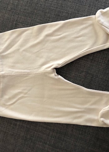 H&M bebek patikli tayt krem renk - Görsel 2