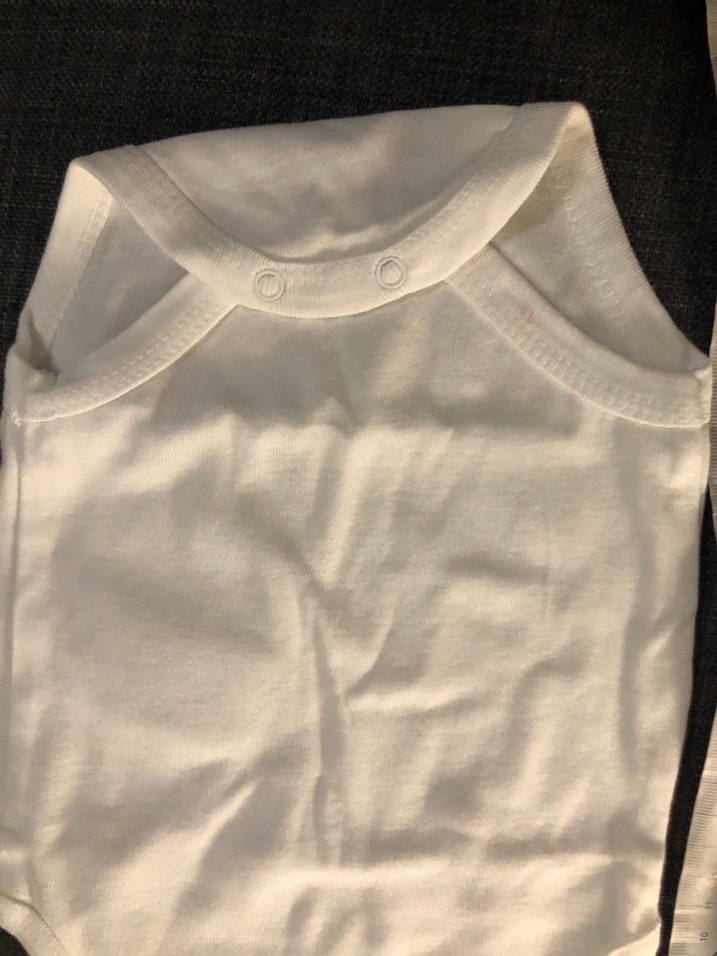 Bebek sıfır ve Uzun Kollu Beyaz Body - Görsel 4