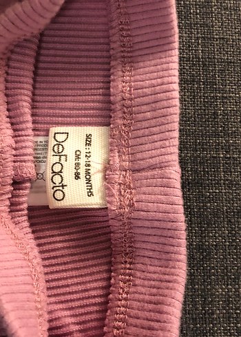 Bebek ribana tayt defacto - Görsel 3