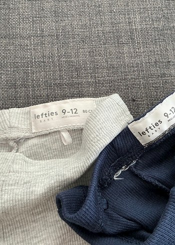 Bebek gri ve lacivert tayt lefties - Görsel 2