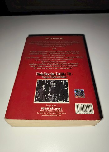 Türk Devrim Tarihi II - Doç. Dr. Kemal Arı - Görsel 2