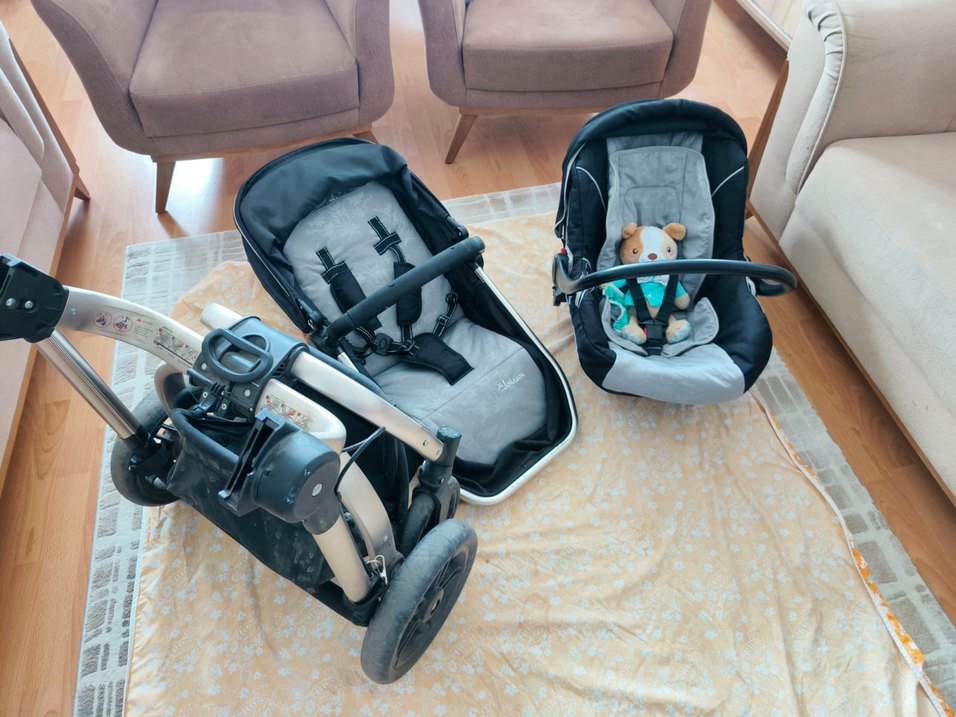 db Johnson Alüminyum Bebek Arabası - Görsel 2