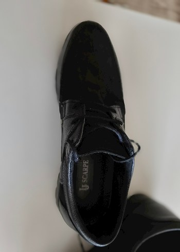 Siyah Erkek Klasik Deri Ayakkabı - Görsel 3