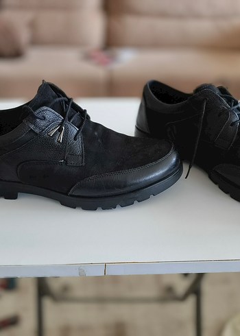 Siyah Erkek Klasik Deri Ayakkabı - Görsel 2