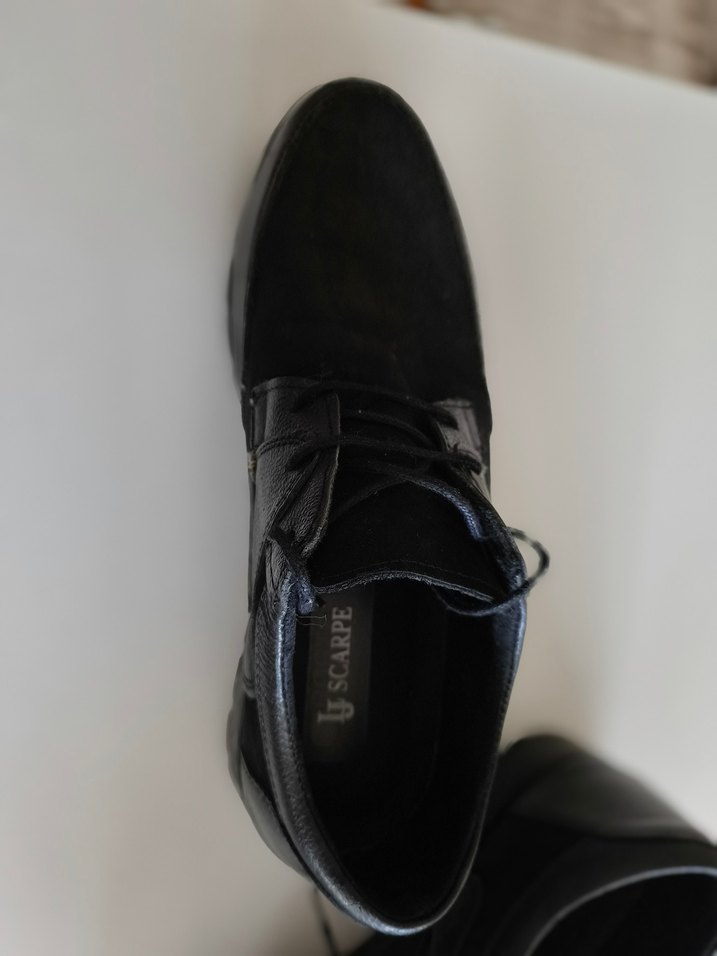 Siyah Erkek Klasik Deri Ayakkabı - Görsel 3