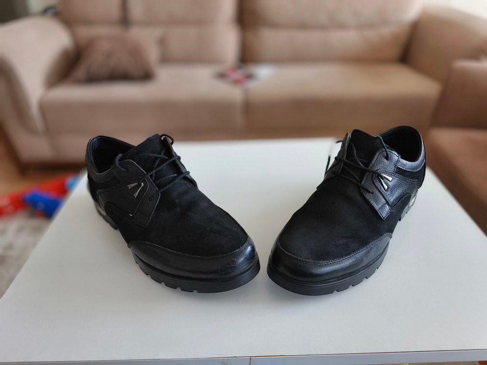 Siyah Erkek Klasik Deri Ayakkabı - Görsel 4