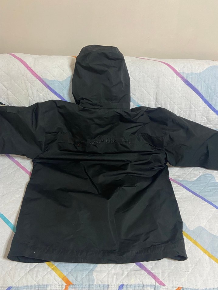 Siyah Fermuarlı  anapura marka erkek dağcı montu - Görsel 4