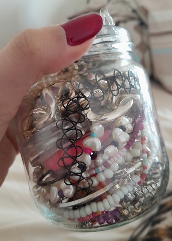 Çocuklar için Boncuklu Çok Renkli Takı - Görsel 5