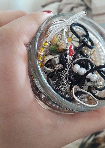 Çocuklar için Boncuklu Çok Renkli Takı - Görsel 3