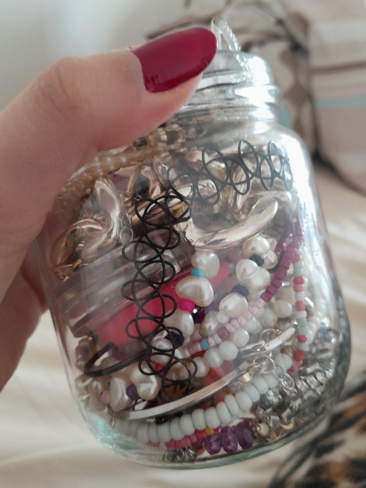 Çocuklar için Boncuklu Çok Renkli Takı - Görsel 5