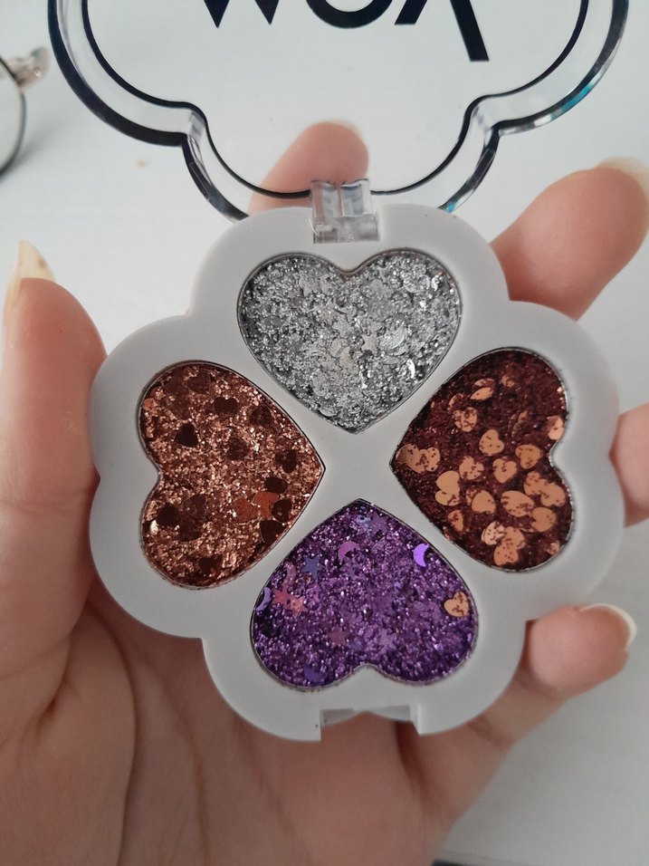 Çiçek Şekilli Çok Renkli Göz Farı Paleti - Görsel 2