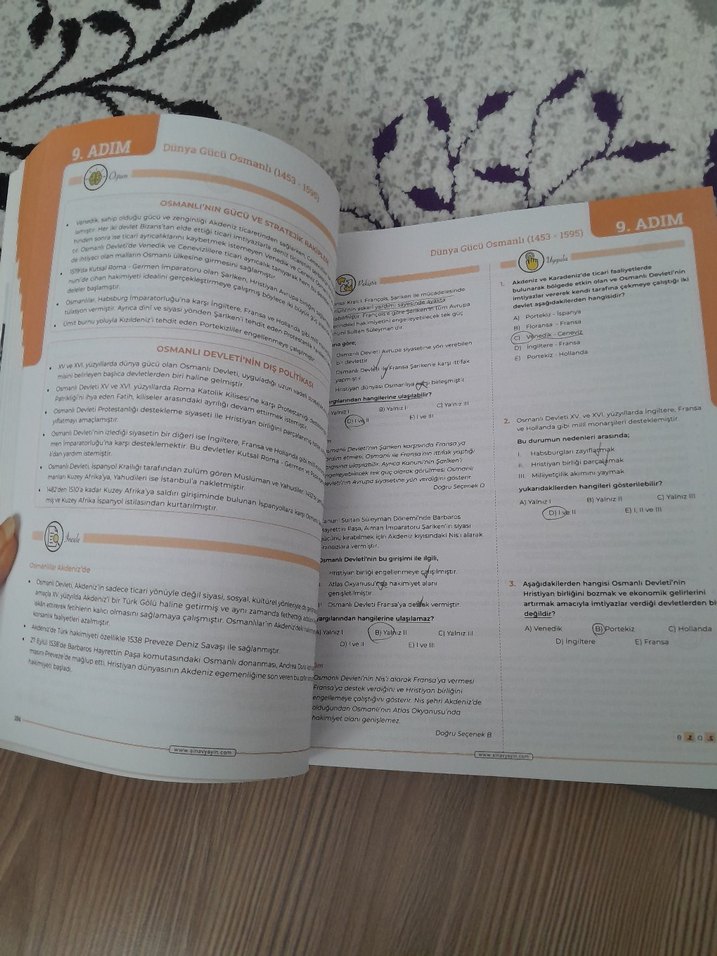 TYT AYT 24 Adımda Tarih Sınav Kitabı - Görsel 2