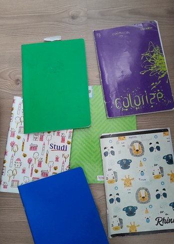 Pastel Yeşil Kapaklı Defter 5adet toplu fiyatttir - Görsel 5