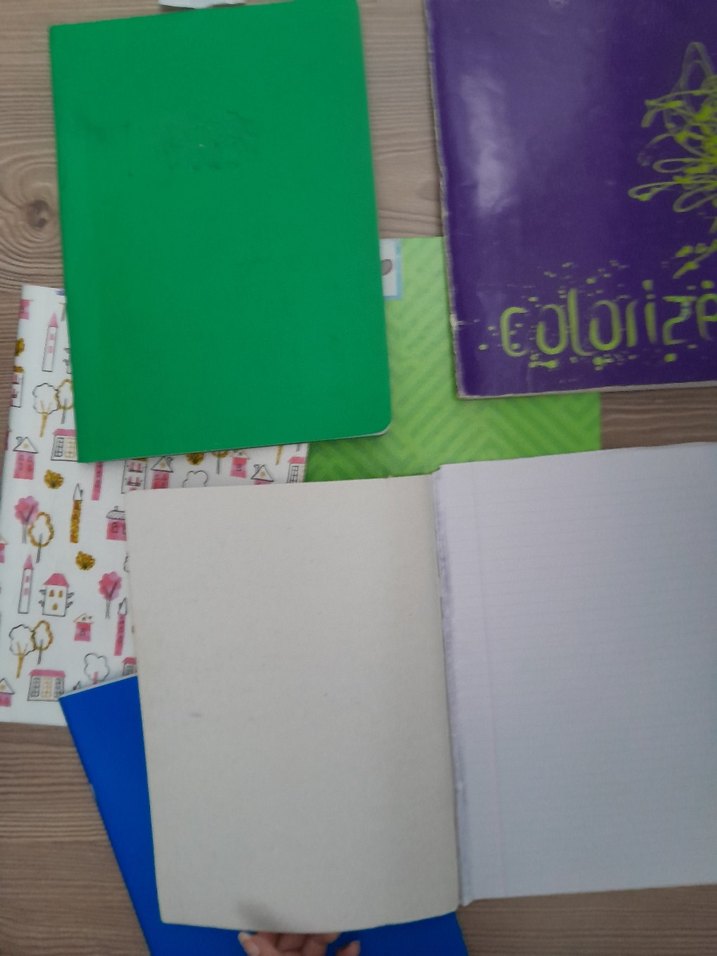 Pastel Yeşil Kapaklı Defter 5adet toplu fiyatttir - Görsel 2