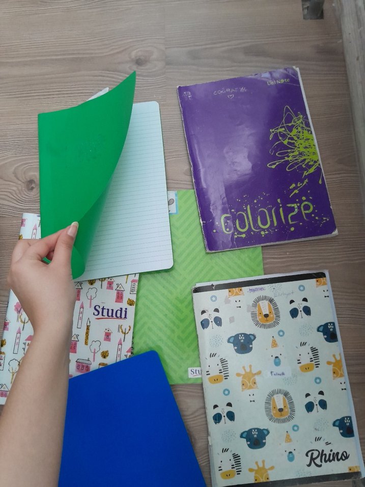 Pastel Yeşil Kapaklı Defter 5adet toplu fiyatttir - Görsel 4