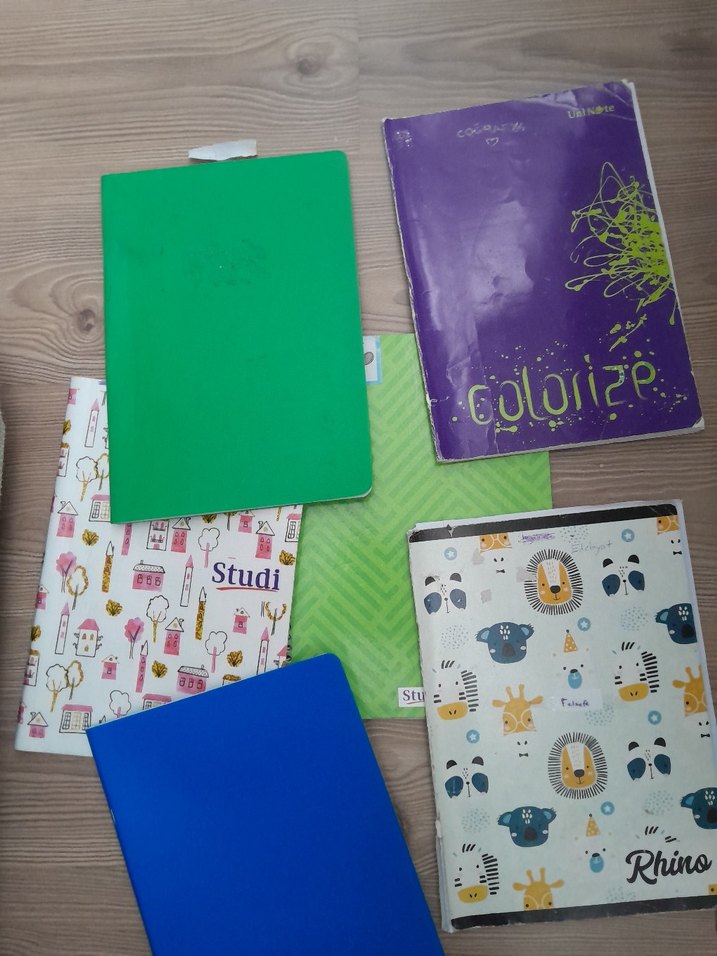 Pastel Yeşil Kapaklı Defter 5adet toplu fiyatttir - Görsel 5