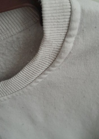 Kadın Gri Yumuşak Kumaşlı Sweatshirt - Görsel 5