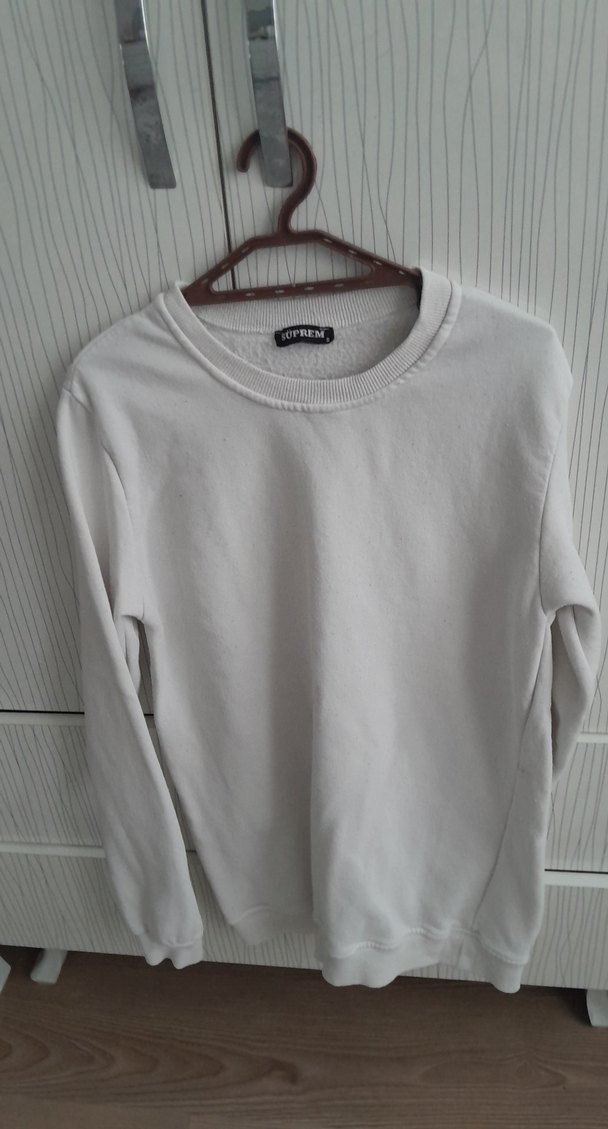 Kadın Gri Yumuşak Kumaşlı Sweatshirt - Görsel 2