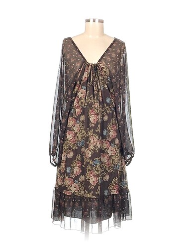 Vintage Love Kısa Elbise %70 İndirimli.