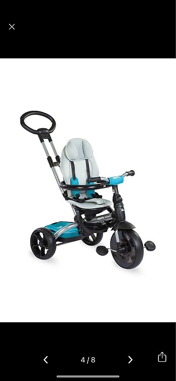  Beden Kraft Prime x Qplay 6 in 1 bisiklet mavi