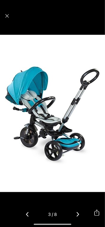  Beden mavi Renk Kraft Prime x Qplay 6 in 1 bisiklet mavi