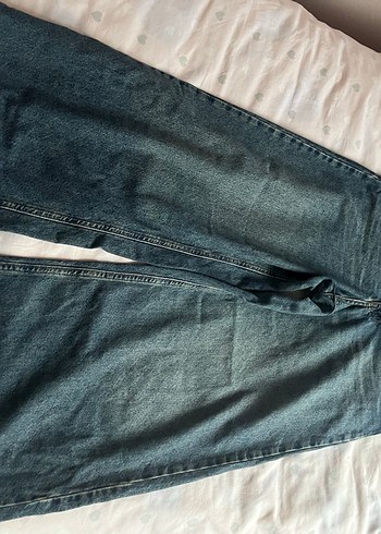 Diğer Koyu Mavi Rahat Kesim Denim Jean
