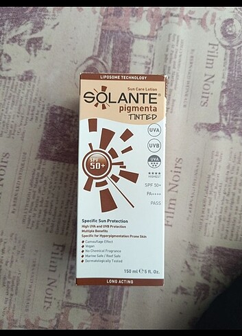 Solante orijinal güneş kremi (fondötenli)
