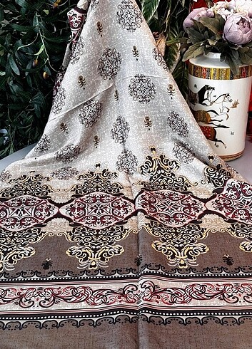 Mandala desen şal 