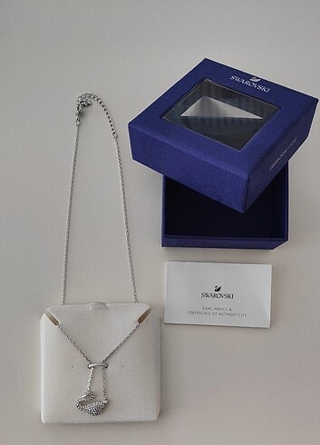 Swarovski gümüş kolye