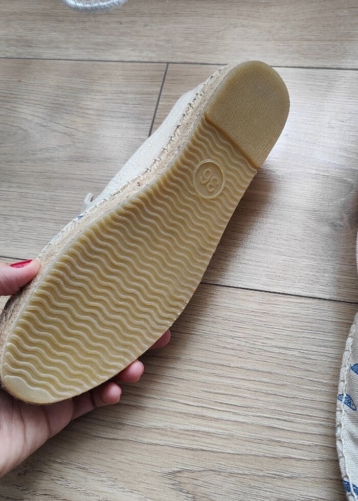 Yargıcı sandalet #espadril - Görsel 2