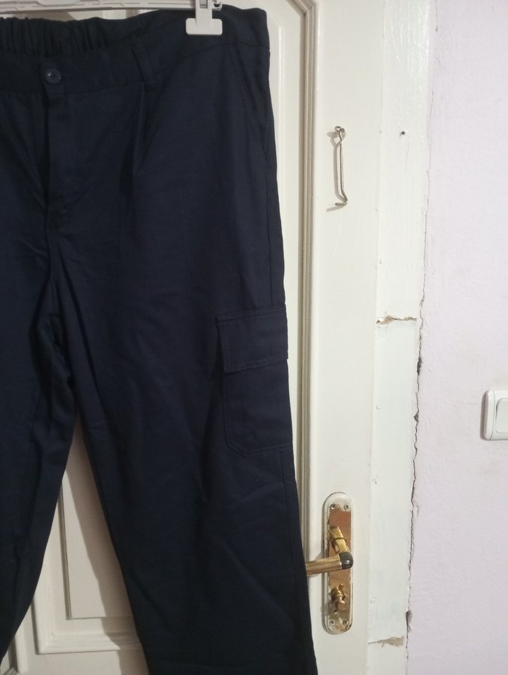 Kemerli Lacivert Erkek Spor Pantolon - Görsel 3