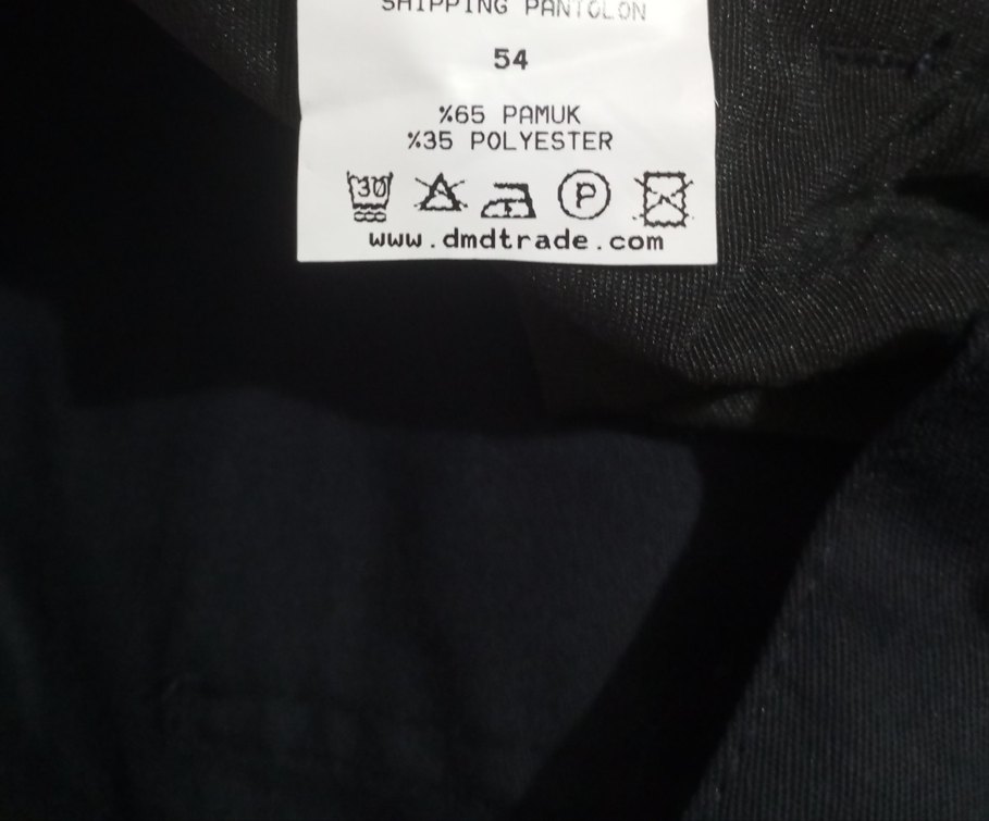 Kemerli Lacivert Erkek Spor Pantolon - Görsel 4