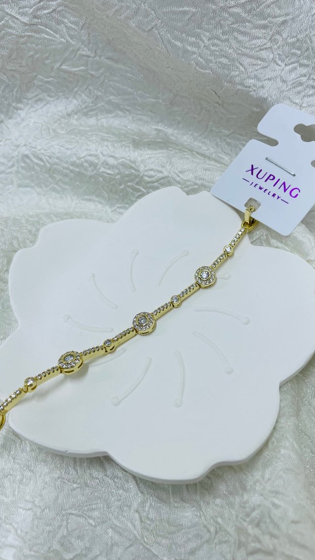 Xuping Altın Renkli Boncuklu Bileklik - Görsel 2